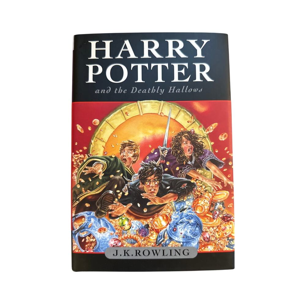 1st UK Adult Hardcover First Edition Printing Harry Potter Deathly Hallows Book